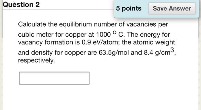 Solved Question 2 5 points Save Answer Calculate the | Chegg.com