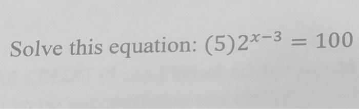 5 (- 3x 4 )= 100