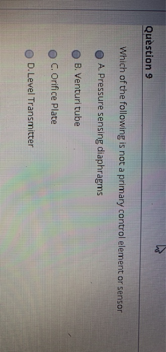 Solved Question 9 Which of the following is not a primary | Chegg.com