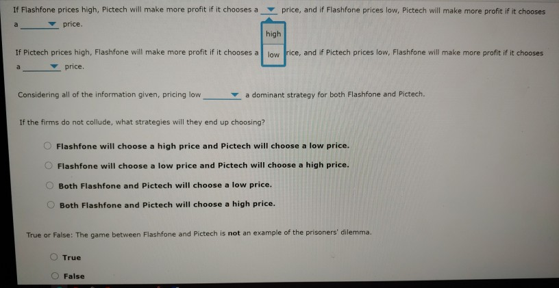 Solved 6. Using a payoff matrix/table to determine the | Chegg.com