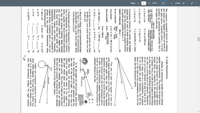 Astronomy Through Practical Investigations Answer Key