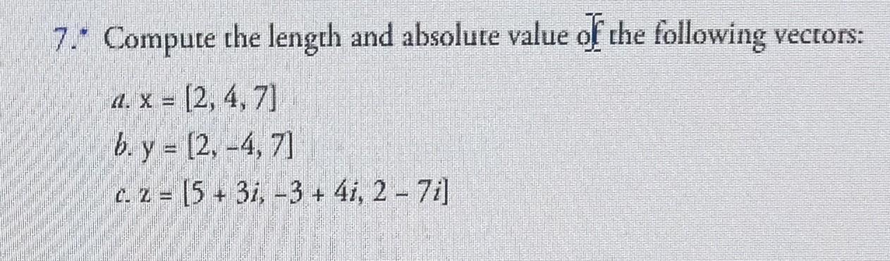 Solved 7.