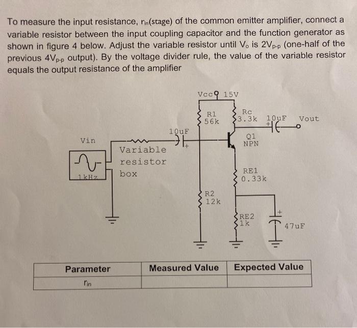 Solved 4. Calculate the theoretical values for Av. VLNs, | Chegg.com