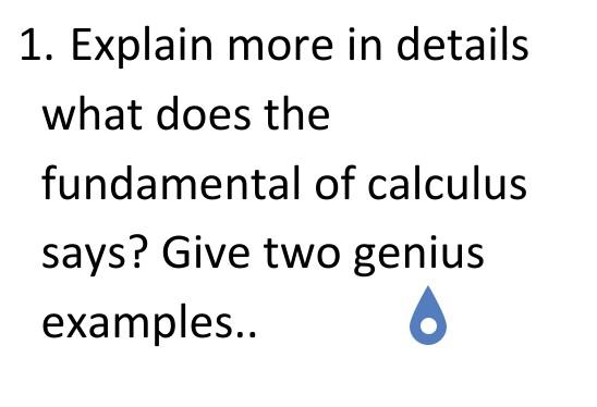Solved 1. Explain more in details what does the fundamental | Chegg.com