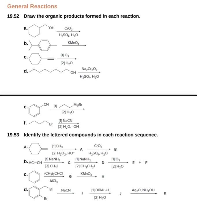solved-general-reactions-19-52-draw-the-organic-products-chegg