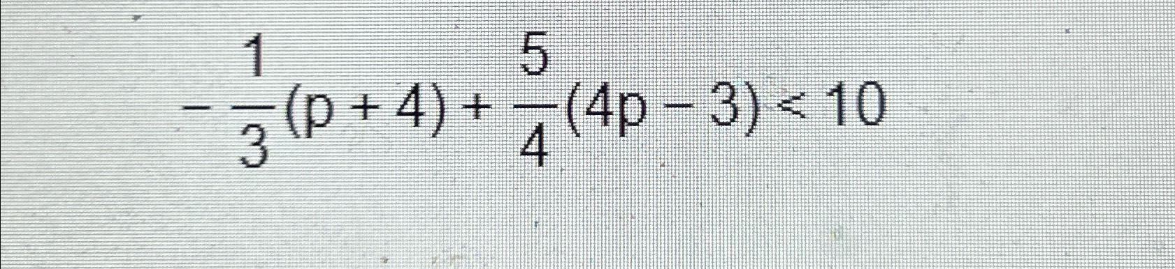 4 2p=10( 5 3 p−2)