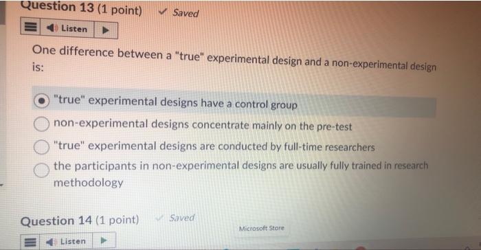 true experimental design pros and cons