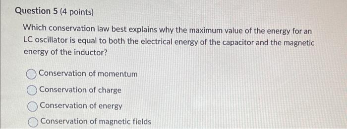 which of the following best explains the law of conservation of energy