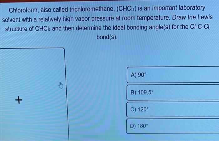 lewis structure of chcl3