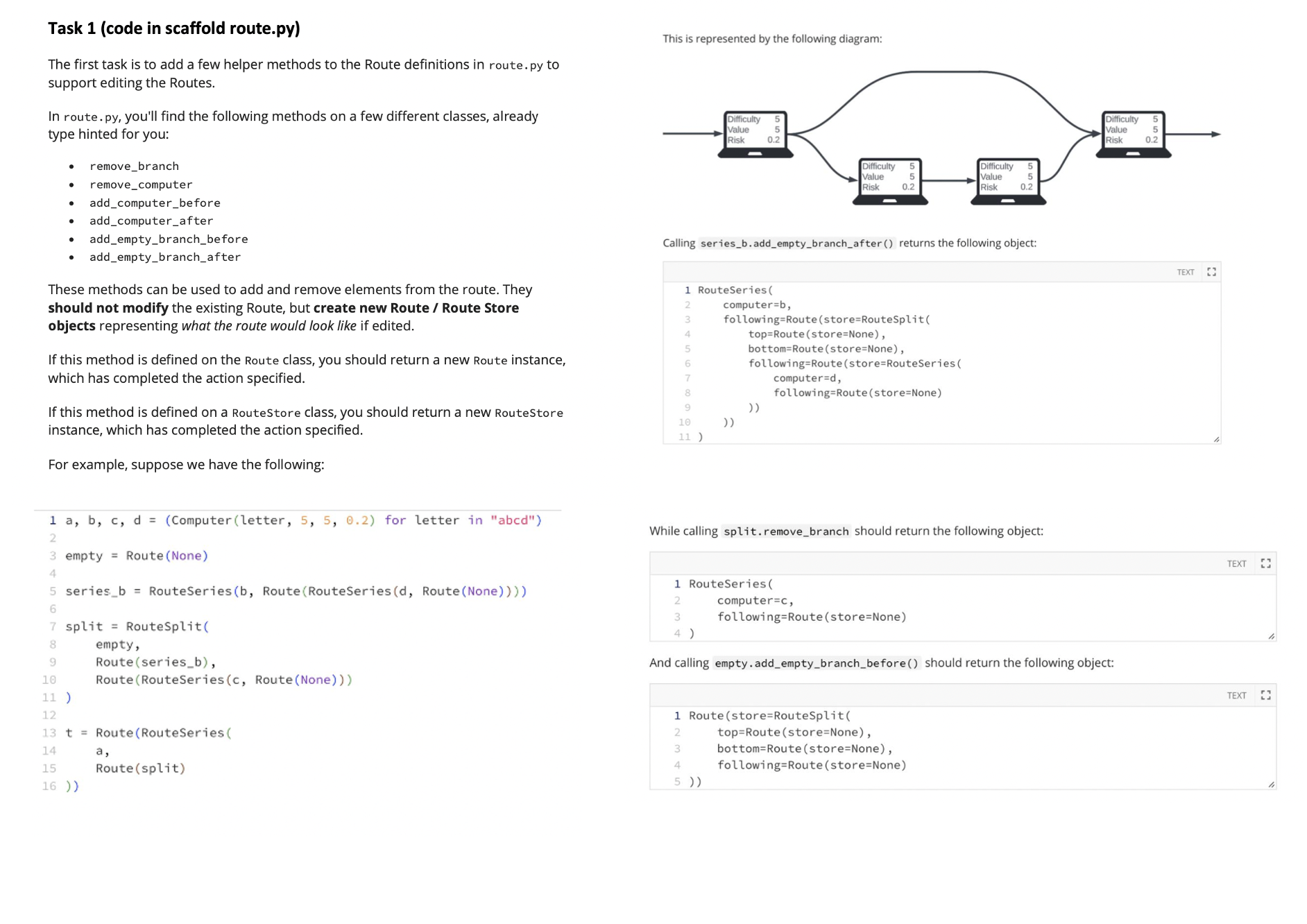 Solved code scaffold:from __future__ ﻿import annotationsfrom | Chegg.com