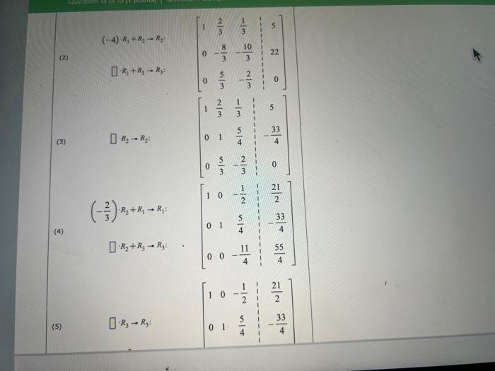 Consider the following system of linear equations. | Chegg.com