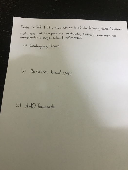 Solved Explain briefly (the main statments of the following