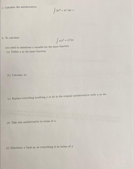 solved-1-calculate-the-antiderivative-2e-dx-2-to-chegg