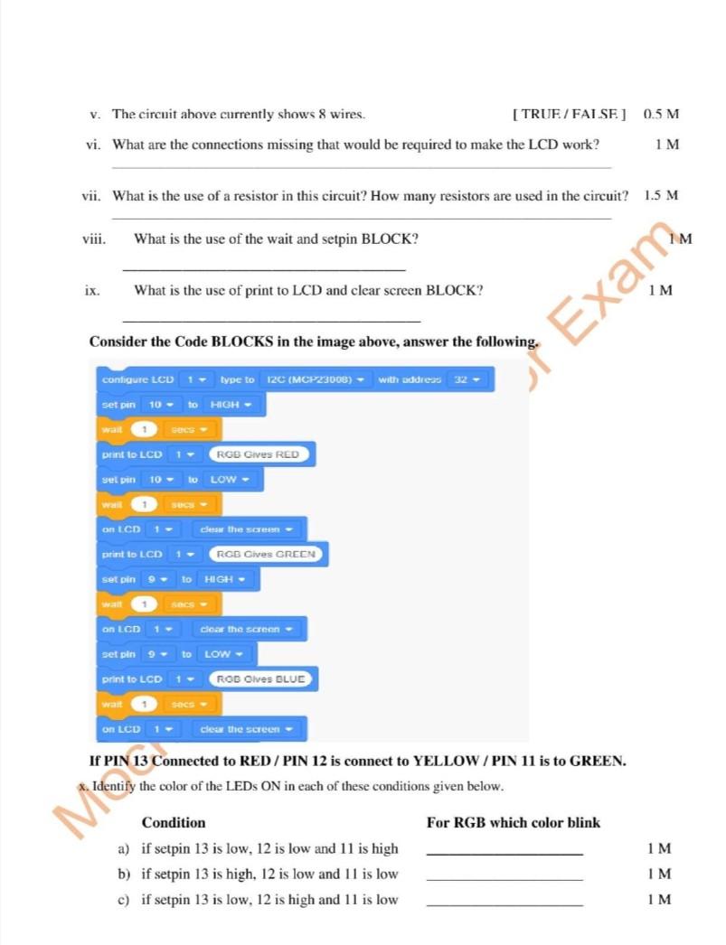 Solved Consider The Code BLOCKS In The Image Above, Answer | Chegg.com