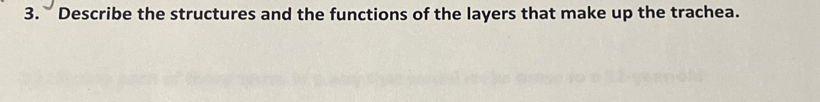 Solved Describe the structures and the functions of the | Chegg.com