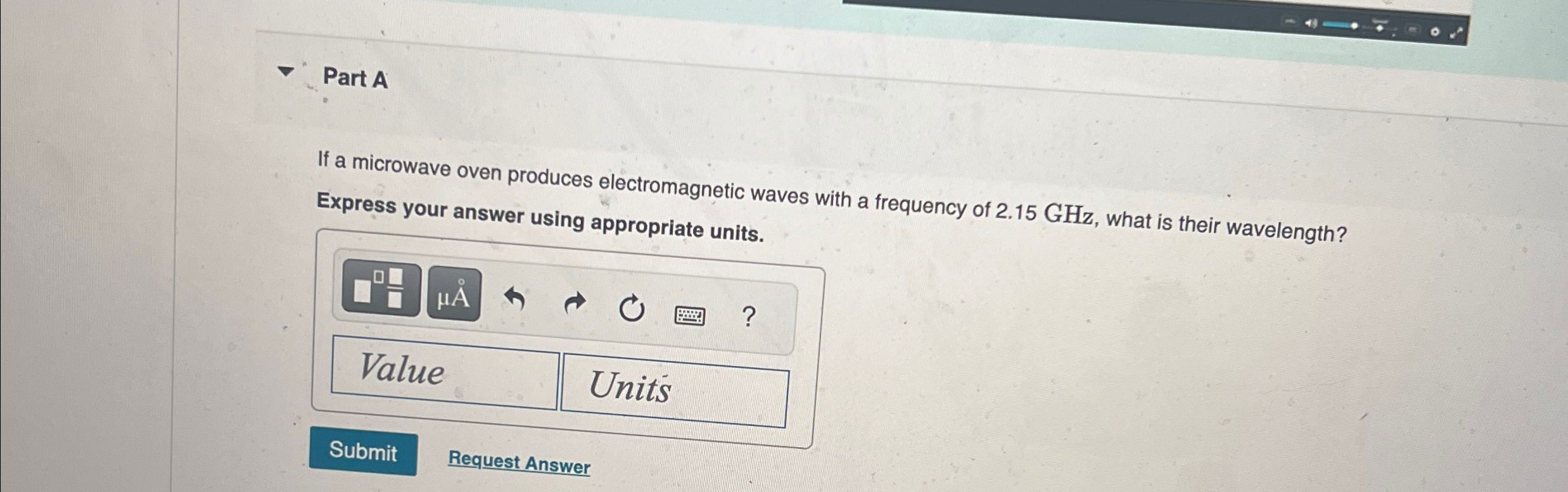 Solved Part AIf a microwave oven produces