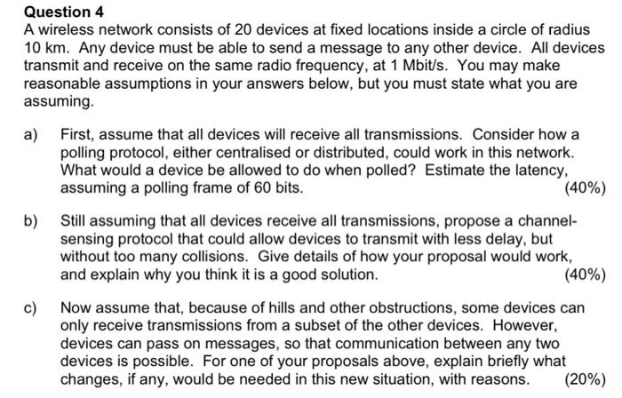 homework 3 wireless networking answers