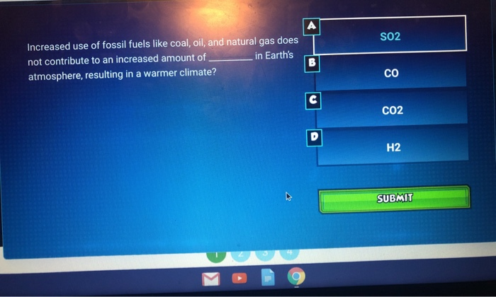 Solved SO2 Increased use of fossil fuels like coal, oil, and | Chegg.com