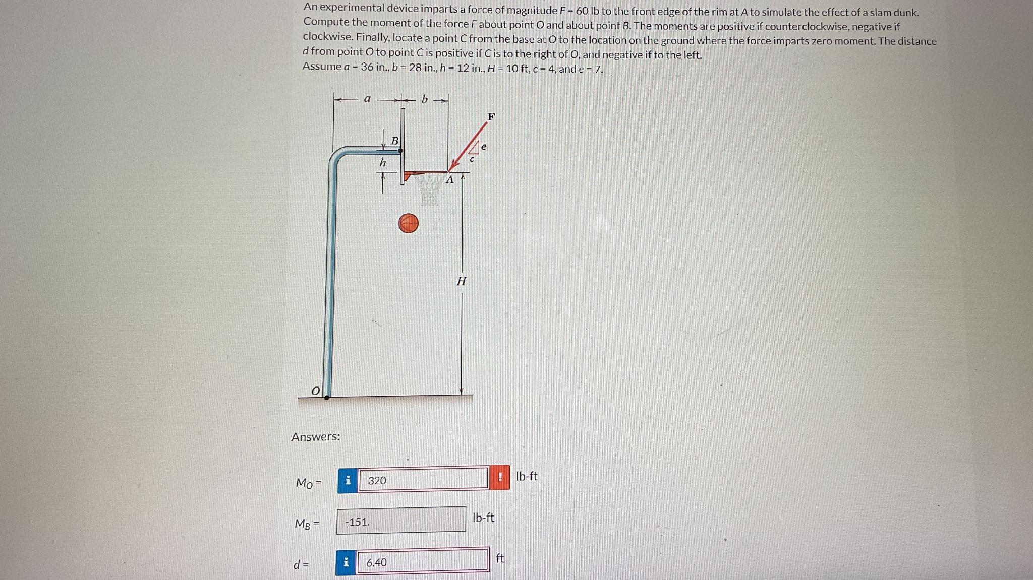 Solved An experimental device imparts a force of magnitude | Chegg.com