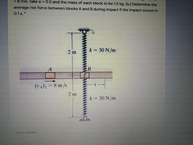 Solved The slider block B is confined to move within the | Chegg.com