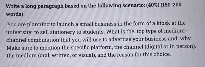 write-a-long-paragraph-based-on-the-following-chegg