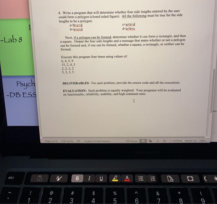 Solved 3. Write a program that will calculate the real value | Chegg.com