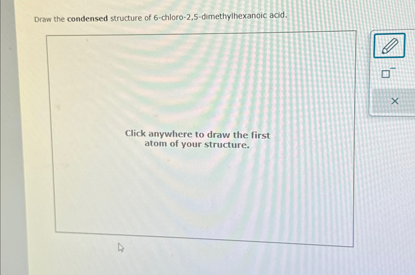 Solved Draw the condensed structure of | Chegg.com