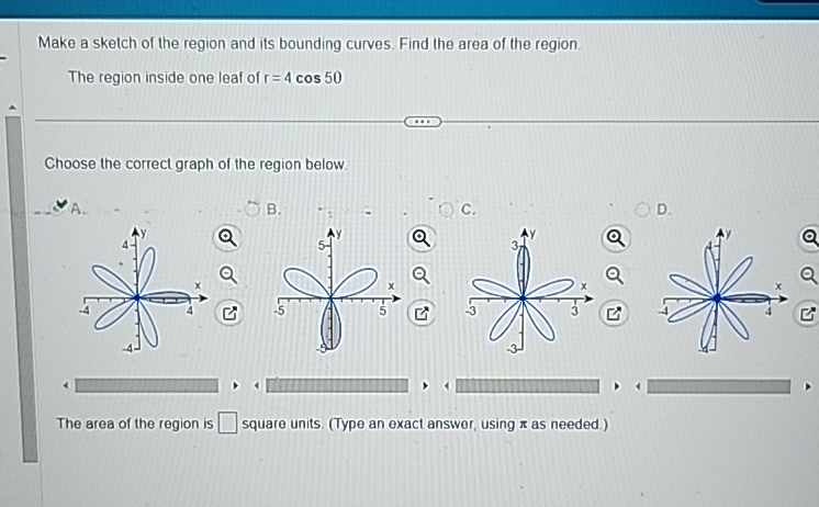 Solved Make a sketch of the region and its bounding curves. | Chegg.com