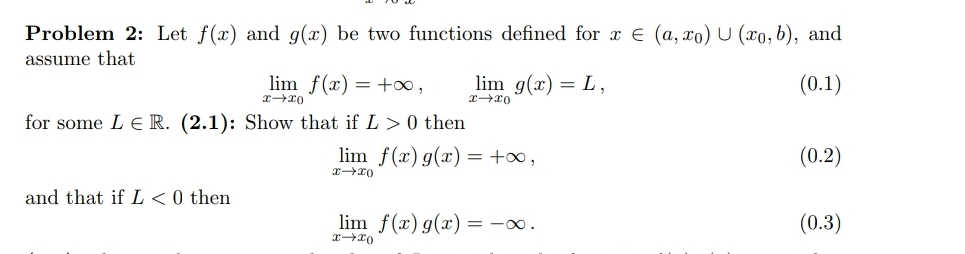 Real Analysis Example Problems Solved solve this real analysis problem with detailed | Chegg.com