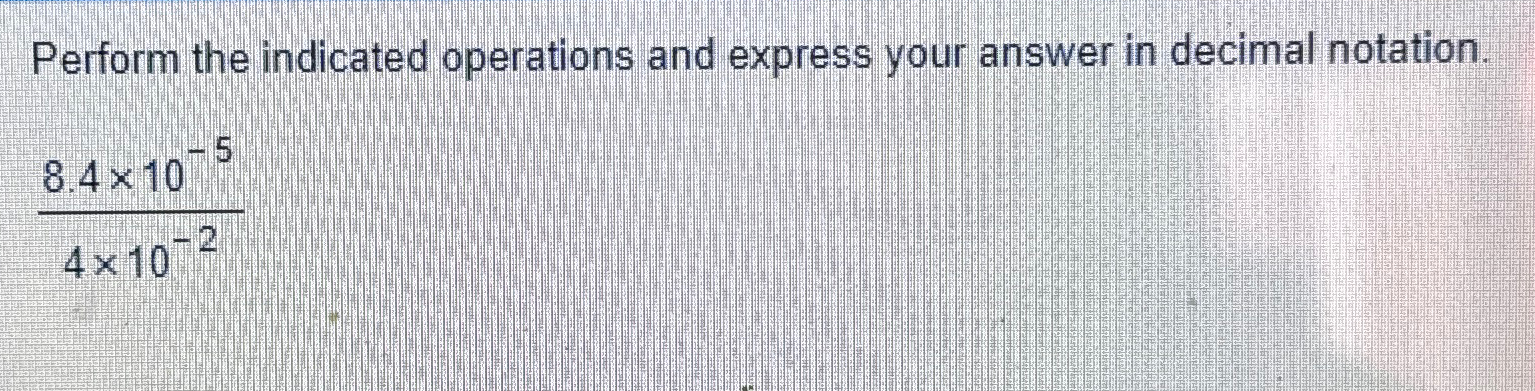 Solved Perform the indicated operations and express your | Chegg.com