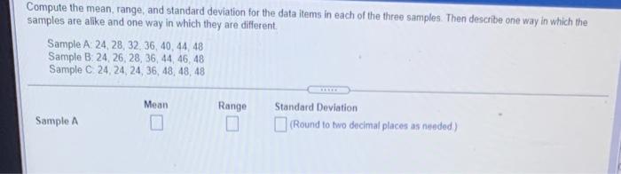 Solved Find the standard deviation for the following group | Chegg.com