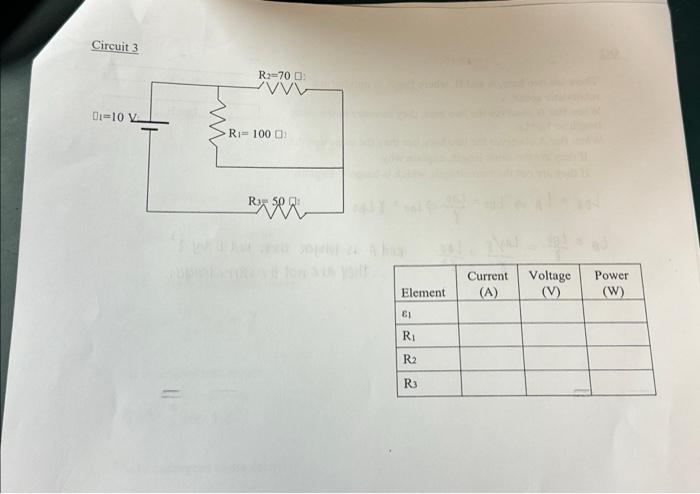 Solved Circuit 3 | Chegg.com