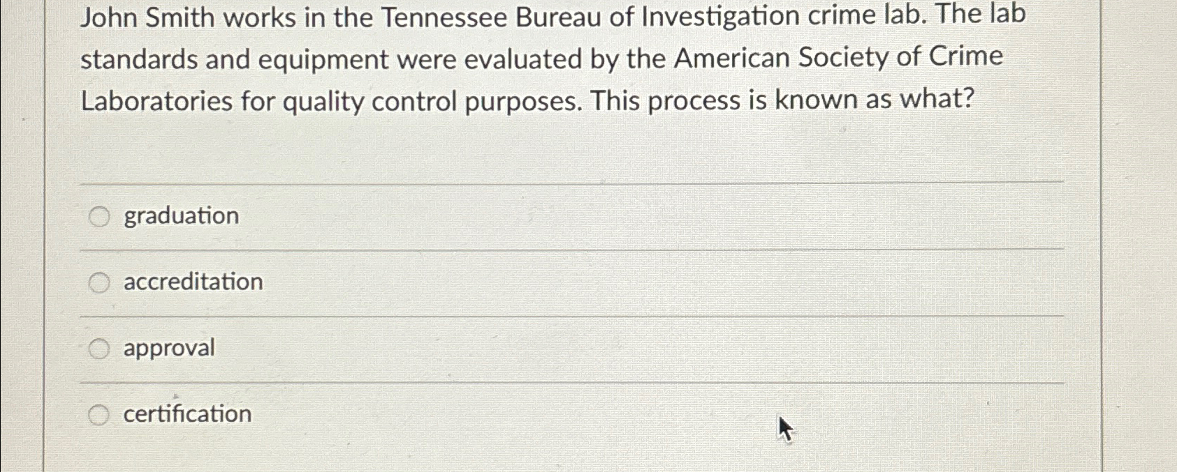 Solved John Smith works in the Tennessee Bureau of | Chegg.com