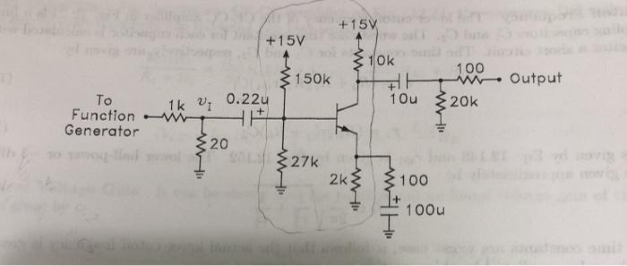 Solved VCE = 0.2 V, VBE = 0.65 V and Beta = 100. what is VB, | Chegg.com
