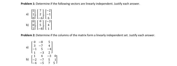 Solved need help with problem 1a, 1b, 2a and 2b. This is | Chegg.com