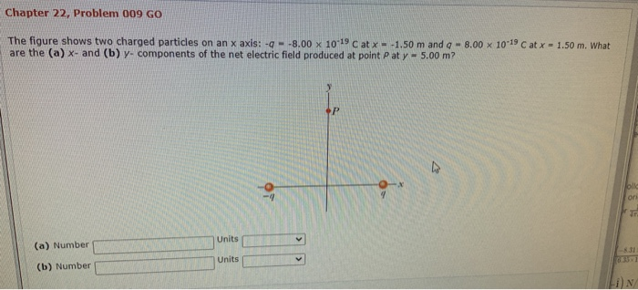 Solved Chapter 22, Problem 009 GO The figure shows two | Chegg.com