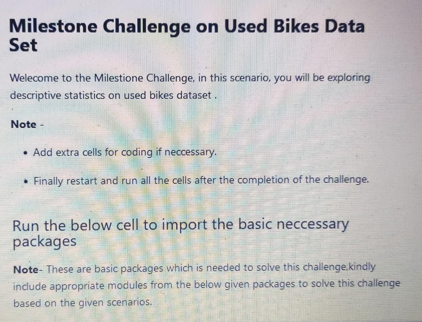 hypothesis testing on used bikes dataset