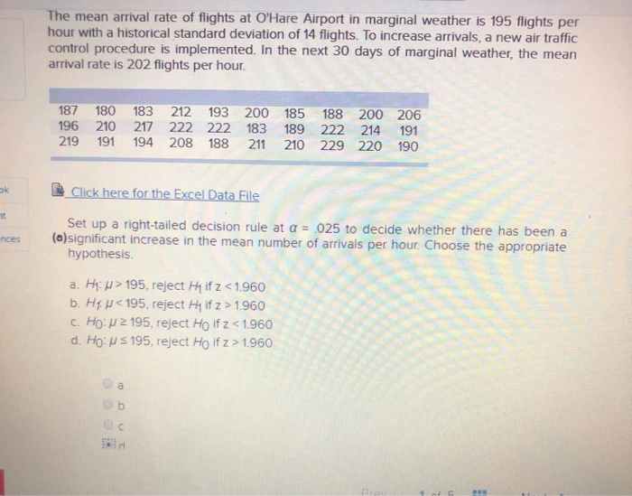 solved-the-mean-arrival-rate-of-flights-at-o-hare-airport-in-chegg