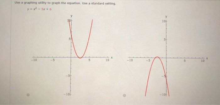 Solved Use A Graphing Utility To Graph The Equation Use A Chegg Com