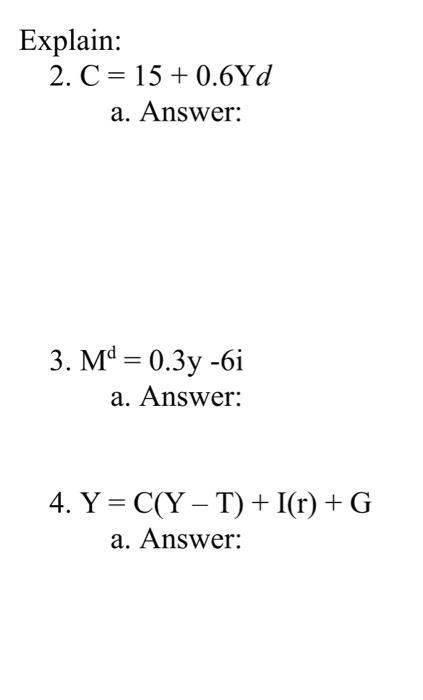 Solved explain #2, #3 and #4. | Chegg.com