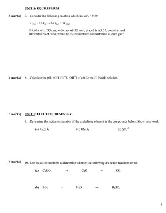 Solved 5. Use Hess s Law to calculate the heat of formation