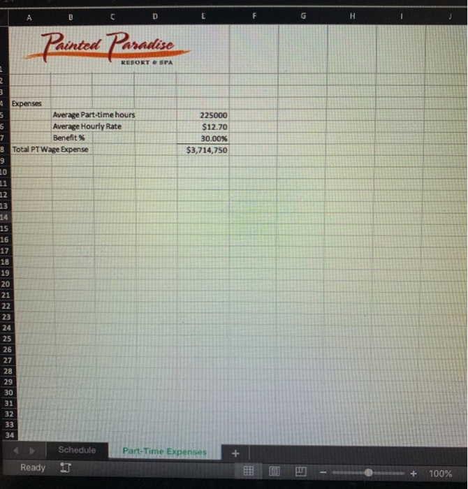 A B C D E F Н. Painted Paradise RESORT SPA 3 5 5