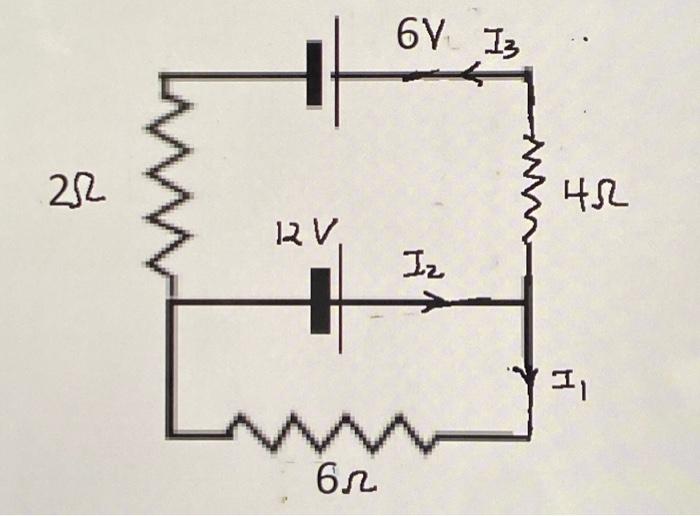 Solved Find I1, I2, and I3. Please show work!!! | Chegg.com