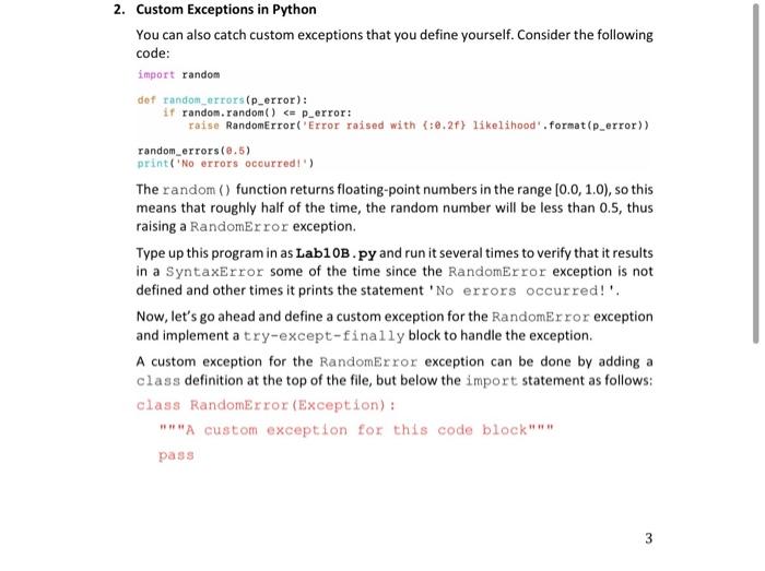 How to Catch, Raise, and Print a Python Exception