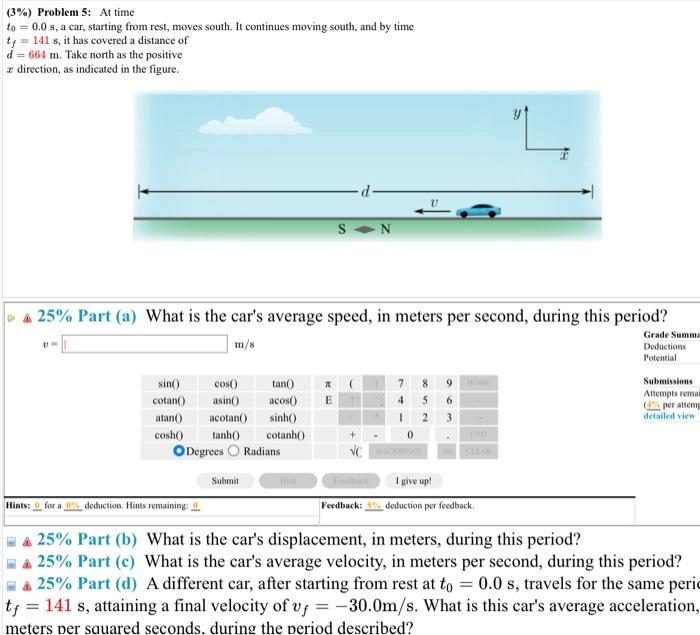 solved-3-problem-5-at-time-t0-0-0-s-a-car-starting-chegg