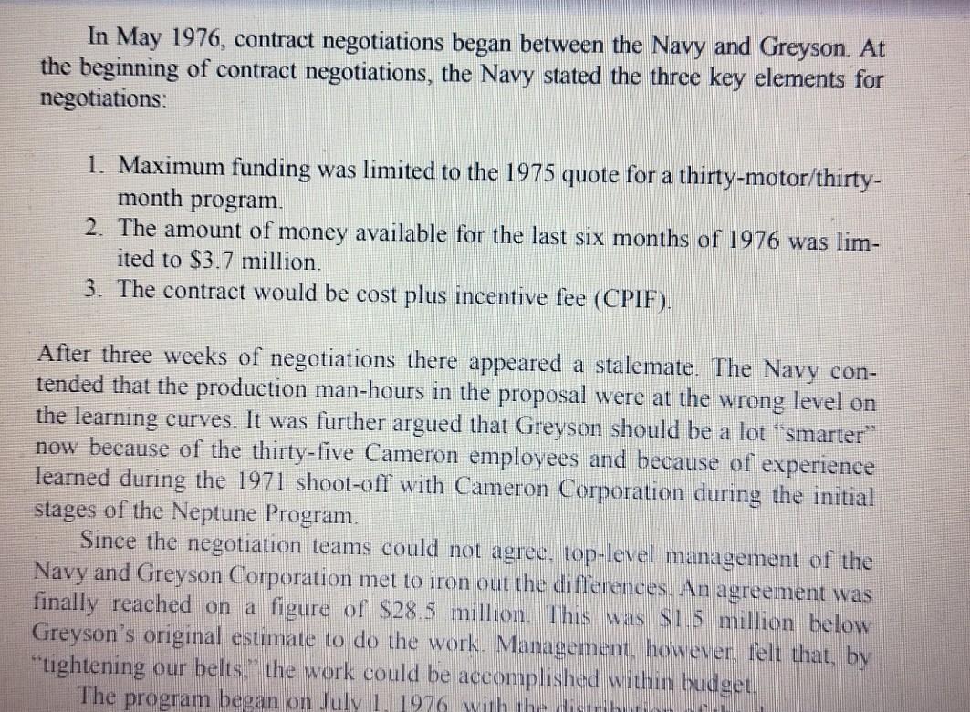 greyson corporation case study solved