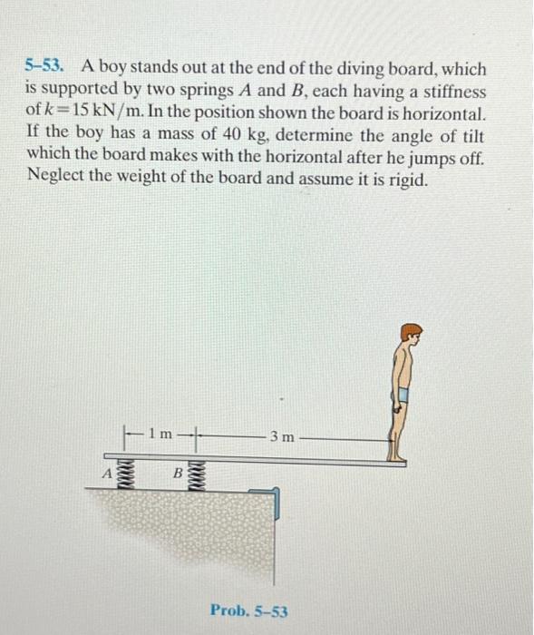 Solved *5-8. Draw the free-body diagram for the following | Chegg.com
