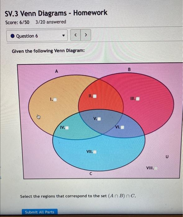 homework 4 venn diagrams