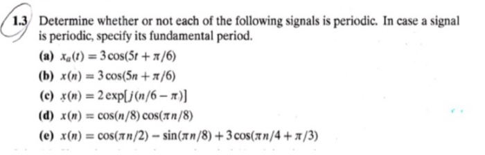 Solved Determine Whether Or Not Each Of The Following