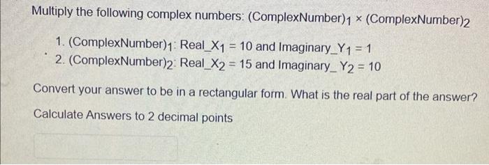 multiply complex number with real number